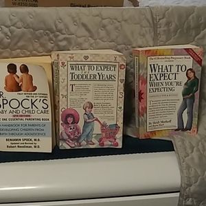 3x$20 Books about pregnancy baby care toddle care